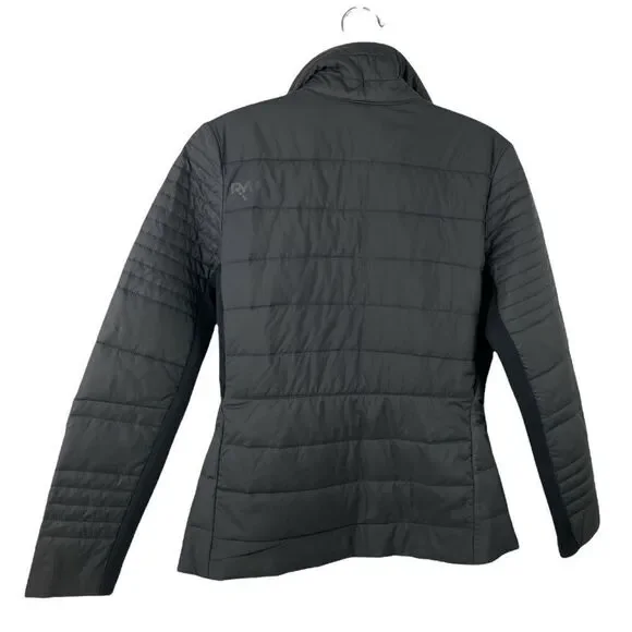 ryu Black Lightweight Puffer Zip Jacket XS - Picture 3 of 9